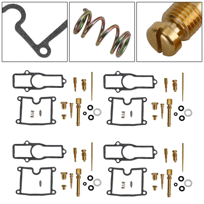 4X Kawasaki Z400 KZ400FX KZ550 GPZ550 1980-1983 Carburetor Rebuild Kit