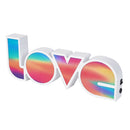 LED Rainbow Neon Sign Light 3D LOVE Bedside Night Light Wedding Party Decoration