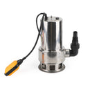 1100W Submersible Dirty Water Pump Bore Tank Well Steel Automatic