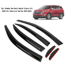 Car Window Sun Rain Guard Visors Kit 6PCS For Chevr Malibu 2013-2016 Generic