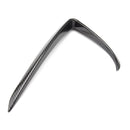 Carbon Fiber Front Fog Light Lamp Eyebrow Cover Trim For Tesla Model3 2017+ Generic