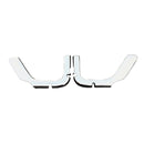 2pcs ABS Trunk Sundry Net String Bag Frame Trim For Renegade 2011+ 2Door Silver/Orange Generic