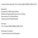 Motorcycle Rear License Plate Holder Bracket For Honda CBR1000RR 2008-2016 Generic
