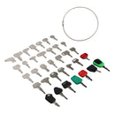 35 Heavy Construction Equipment Ignition Key Set For Cat Case JD Komatsu