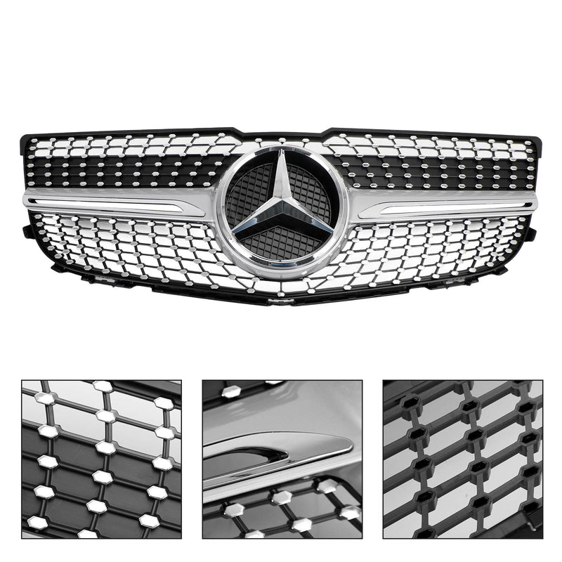 2013-2015 Mercedes Benz X204 GLK-Class 2048802983 Front Bumper Grille Grill Diamond