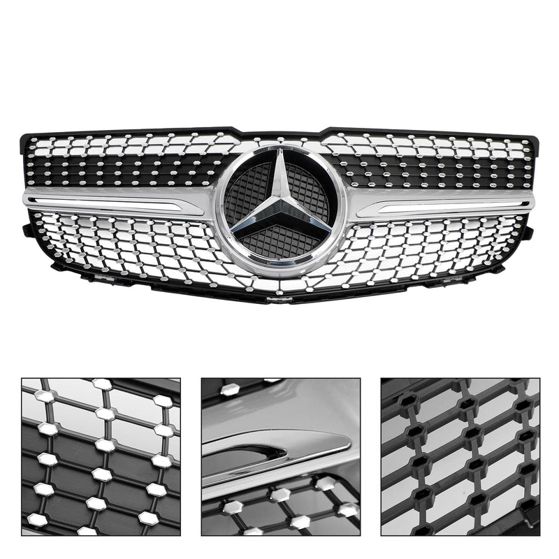 2012-2015 Benz GLK300 Base Sport 2048802983 Front Bumper Grille Grill Diamond