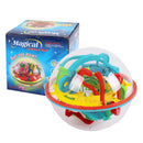 Labyrinth Magic Intellect Balance Puzzle Toy 118 Barriers 3D Maze Ball