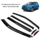Toyota RAV4 2019-2020 Car Window Sun Rain Guard Visors Kit 6PCS