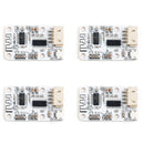 4¡Á Micro USB DC 5V Mini Digital Bluetooth Receiver Audio Amplifier Board 3W+3W