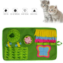 Pet Cat Dog Snuffle Mat Training Sniffing Pad Feeding Blanket Cushion Toys