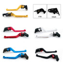 Long Brake Clutch Levers For Kawasaki ZX10R 2006-2014 ZX6R Z1000 2007-2014 Black Generic