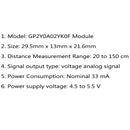 5Pcs GP2Y0A02YK0F Infrared Proximity Sensor 20-150cm Long Range For Sharp