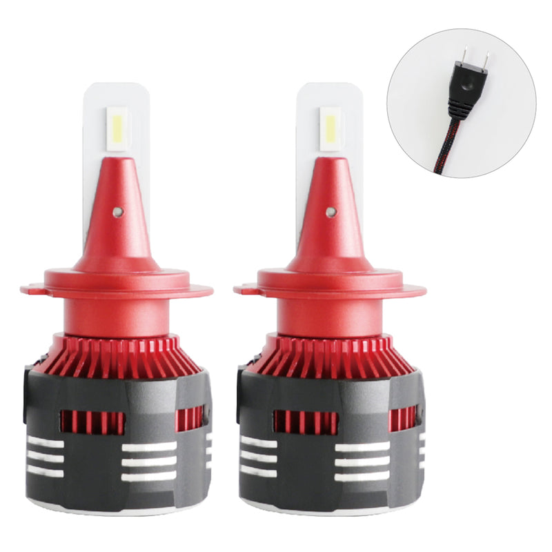 27W LED headlight Bullet Head Mini Conversion Kit H7 LED Headlight Bulb Generic