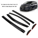 Car Window Sun Rain Guard Visors Kit 6PCS For Honda Odyssey 2011-2017 Generic