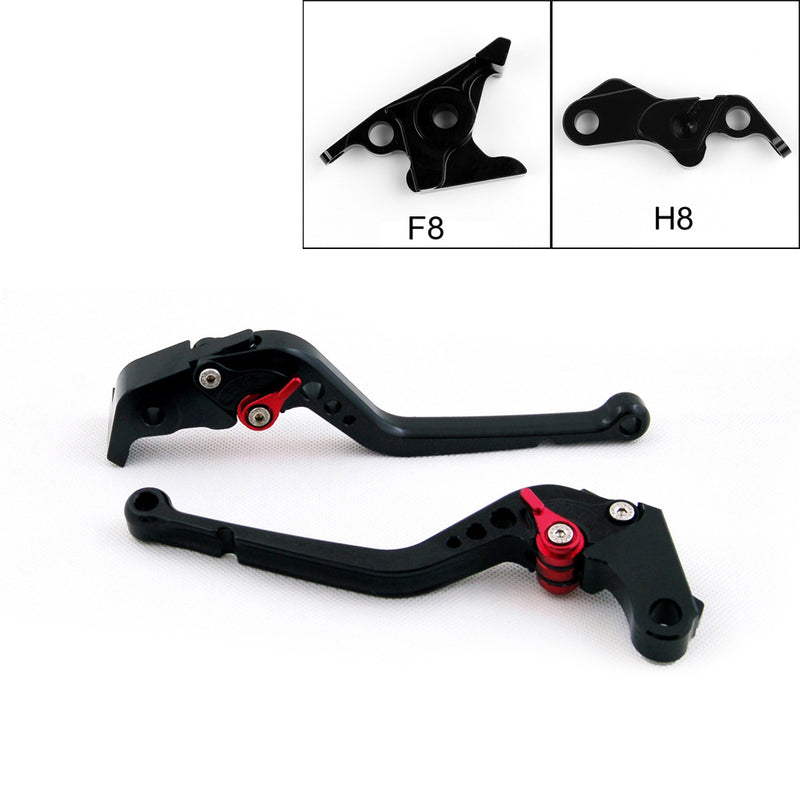 Long Brake Clutch Levers For Hyosung GT250R 2006-2010 GT650R 2006-2009 Black Generic