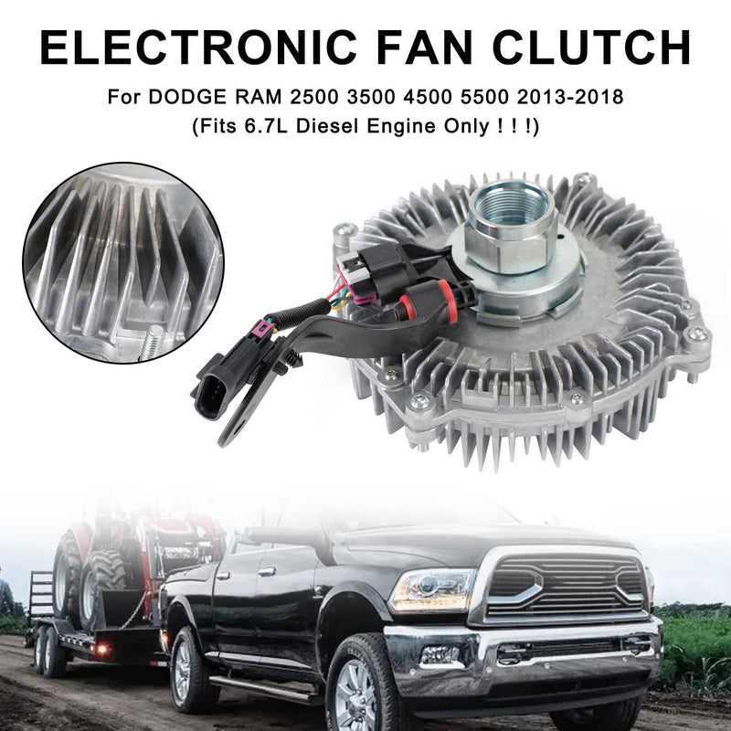 2013-2018 Ram 2500 3500 4500 5500 Fan Clutch Radiator Cooling 52014729AC