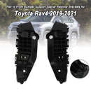 Toyota Rav4 2019-2021 Pair of Front Bumper Support Spacer Retainer Brackets TO1023126 TO1033126 52536-0R070 52536-42080 52535-0R090 52535-42050