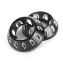 CNC Exhaust Bottom End Caps Black Fit for Ducati Scrambler 1100 Sport Special Generic