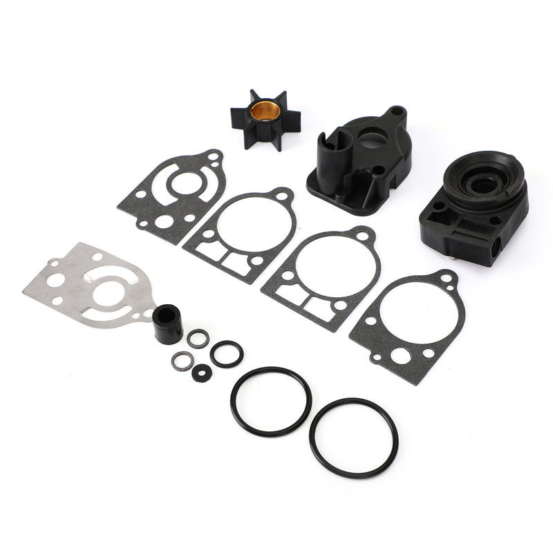 Water Pump Impeller Kit with Base & Housing for Mercury 18-3324