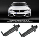 2?�� Headlight Washer Nozzle Jet for BMW 3 Series E90 E91 E92 E93 61677179311 Generic