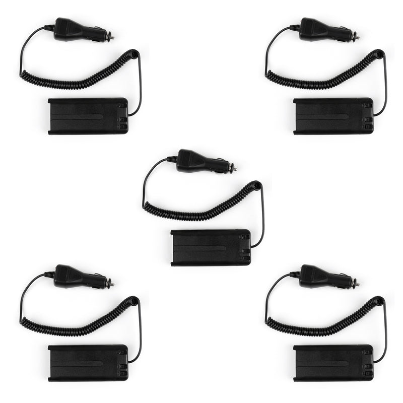 5x Car Charger Battery Eliminator For Kenwood Radio TK2202 TK3202/3207/2207/3201