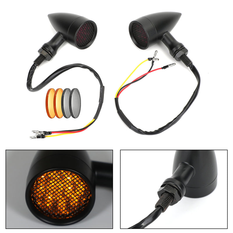 M10 Universal Motorcycle LED Turn Signal Light Indicators Blinker Lamp Generic