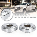 Wheel Center Hub Caps For Ford F450 F550 05-17 Super Duty Dually 10 Lug Wheel Generic