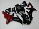 ABS Injection Molded Fairing Kit Fit for Yamaha YZF R1 2002 2003 Black Red Generic