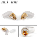 4Pair For Etymotic SE315 SE535 UE900 Earphone Cable Pin Connector Plug Clear