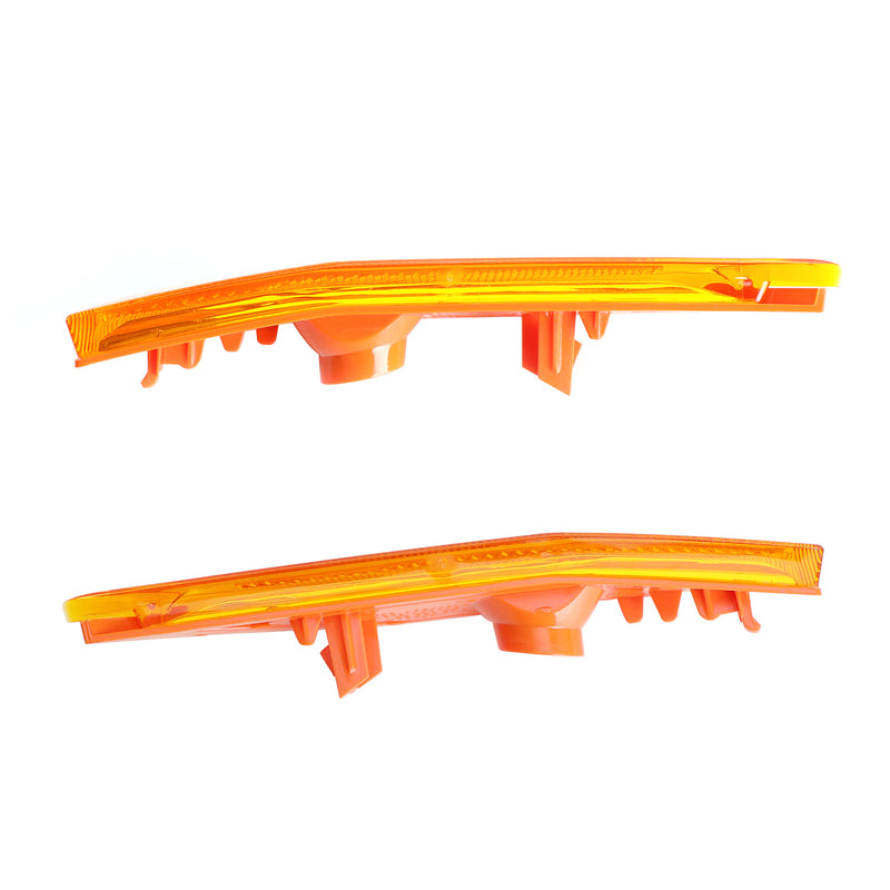 2¡Á Front Side Marker Light For Honda Civic 2016-2021 Amber Generic