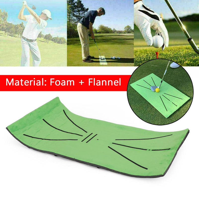 Golf Training Mat Swing Detection Batting Practice Training Aid Game 30x60cm