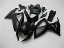 Fairing Injection Plastic Kit Matt Black Fit For Suzuki GSXR600/750 2006-2007 Generic