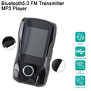 Car Bluetooth 5.0 FM Transmitter MP3 Wireless Adapter 1.8 inch Dual USB Charger