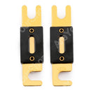 Fuse 30A-500A AMP ANL Type Gold Plated Blade Fuses For Auto Car Stereo Audio