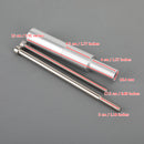 Areyourshop Spot Fog Driving Light Rod Holder Fit for BMW R1200GSA 2014-2018 R1250GSA 18-21 Silver