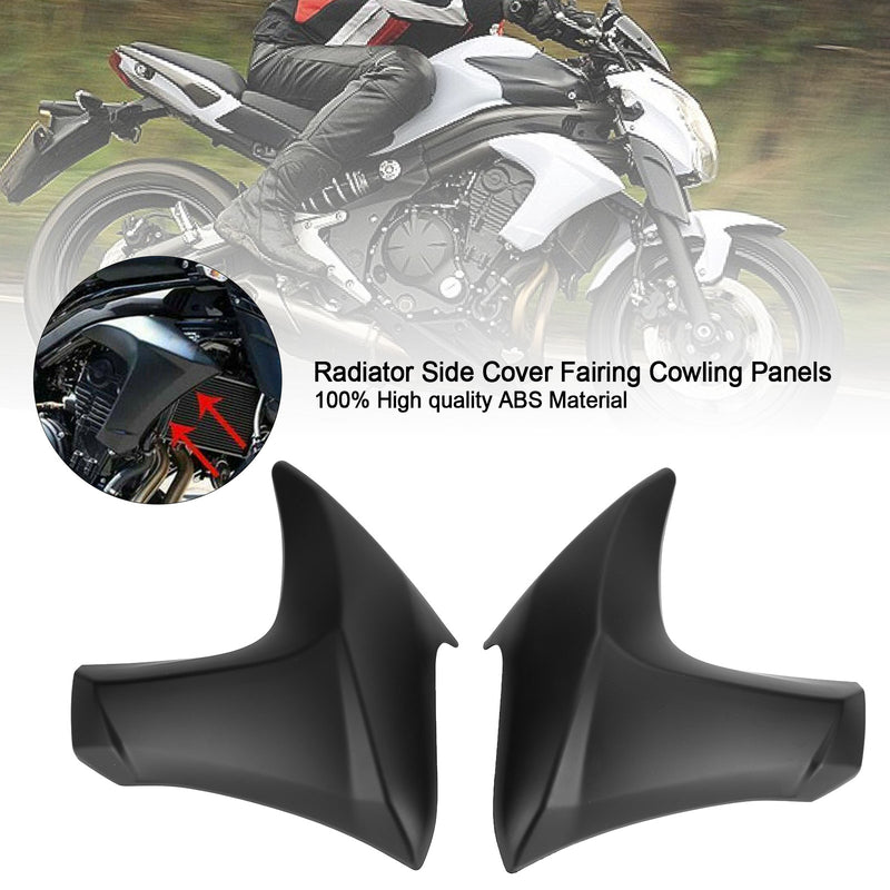 Radiator Side Cover Fairing Cowling Panels for Kawasaki ER6N 2012-2016 Generic