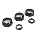 Air Condition Knob Cover For Wrangler JK 11-17 Compass Patriot 10-16 Black/Carbon Generic