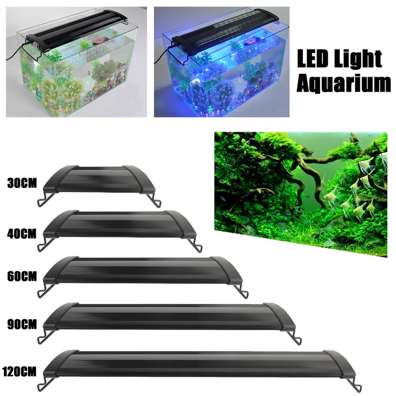 12''-48''LED Light Aquarium Fish Tank 0.5W Full Spectrum Plant Marine