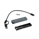 M.2 NVME SSD To USB 3.1 Case Hard Drive Enclosure Dual Protocol M2 NVMe Box