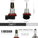 2PCS LED Headlight Driving Light Fog Light Lamp 6500K Bright 50W Generic