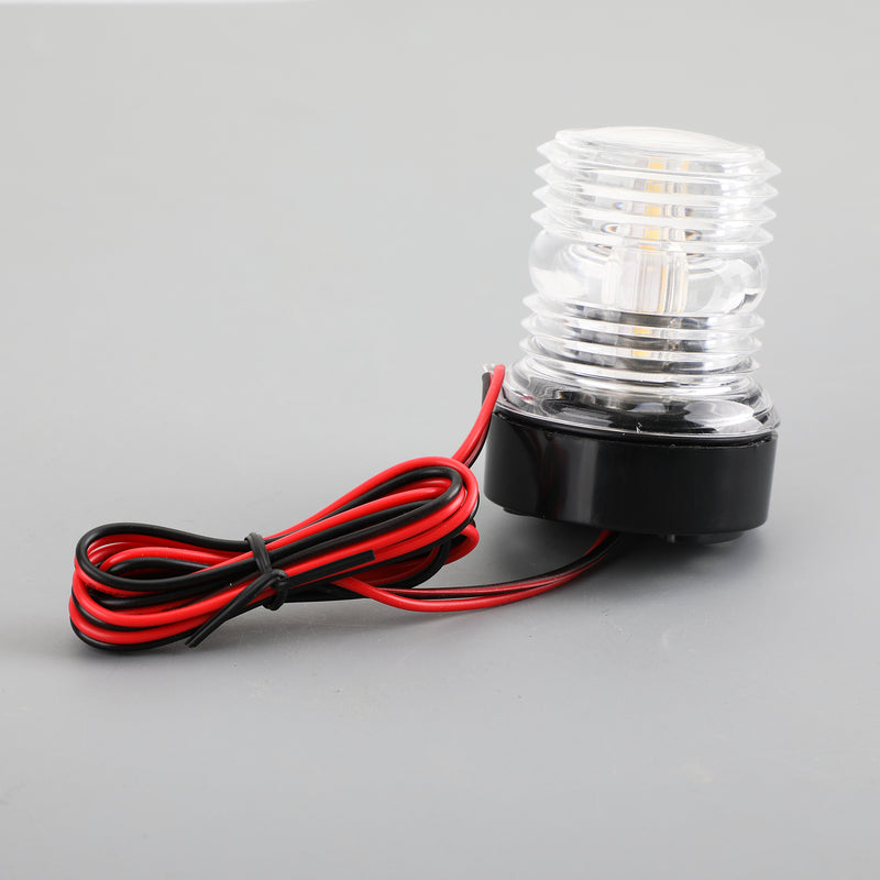 12V LED Navigation Signal Light Anchor Vessel Round Lamp For Marine Boat Yacht