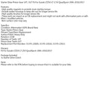 Starter Pinion Gear Fit For Suzuki LTZ50 LT-Z 50 QuadSport 2006-2010/2017 Generic