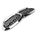 Diamond Style Grill For BMW New 3 Series G20 Racing Chrome Front Kidney Grille Generic