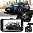 Front and Rear HD 1080P Dash Cam 4" In Car Camera Recorder Dual Night View