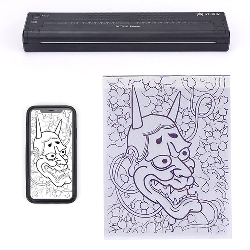 USB Tattoo Transfer Copier for Fast and Precise Stencil Creation