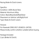 CNC Aluminum Motorcycle Long Clutch Brake Lever For Kawasaki Z900 2017-18 Black Generic