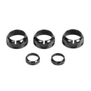Air Condition Knob Cover For Wrangler JK 11-17 Compass Patriot 10-16 Black/Carbon Generic