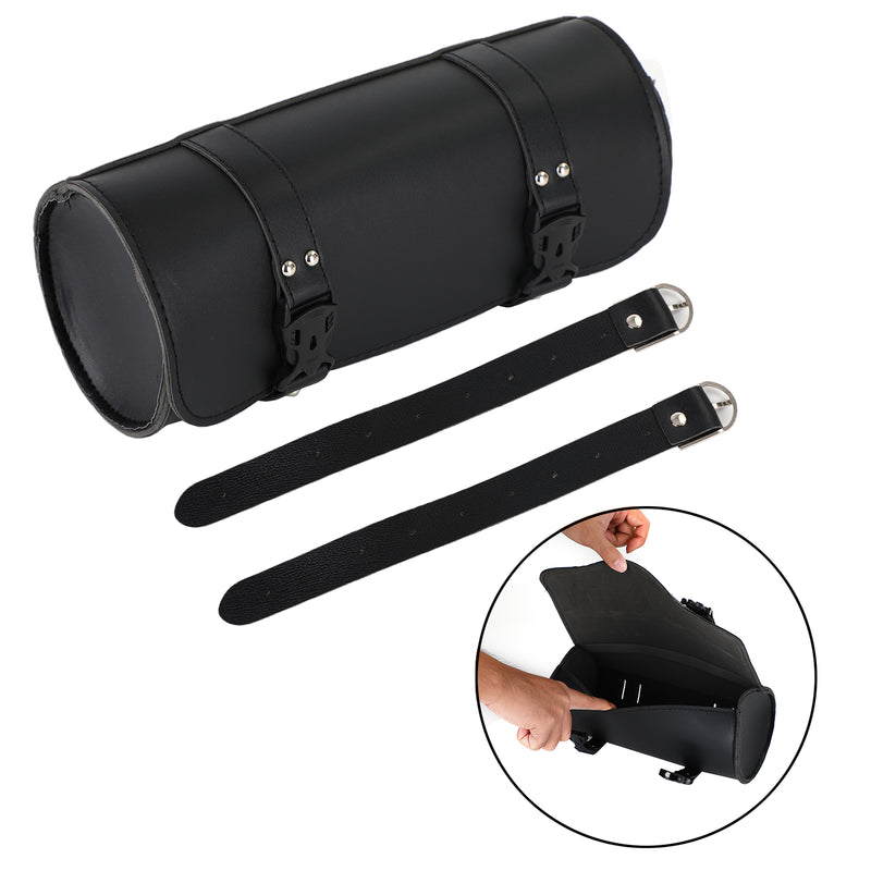 Motorcycle Front Fork Tool Bag Pouch Luggage SaddleBag Universal