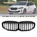 Gloss Black Front Replacement Hood Grille Fit BMW F40 1-Series 2019-2023 Generic
