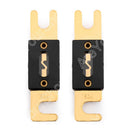 Fuse 30A-500A AMP ANL Type Gold Plated Blade Fuses For Auto Car Stereo Audio